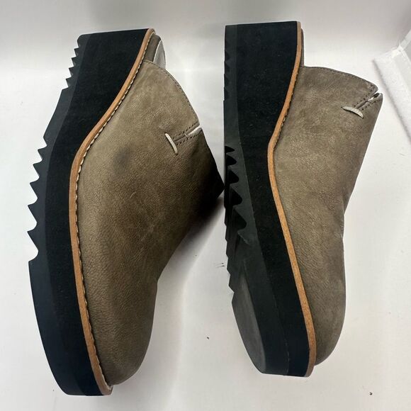 NWOT Eileen Fisher Loti Suede Clogs size 5 - Picture 4 of 6